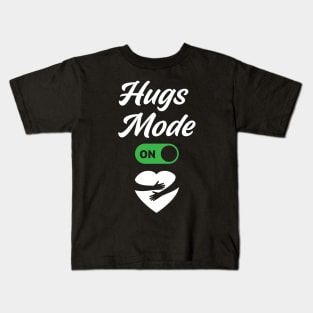 Hugs Mode is ON with Hugged Hearts Kids T-Shirt